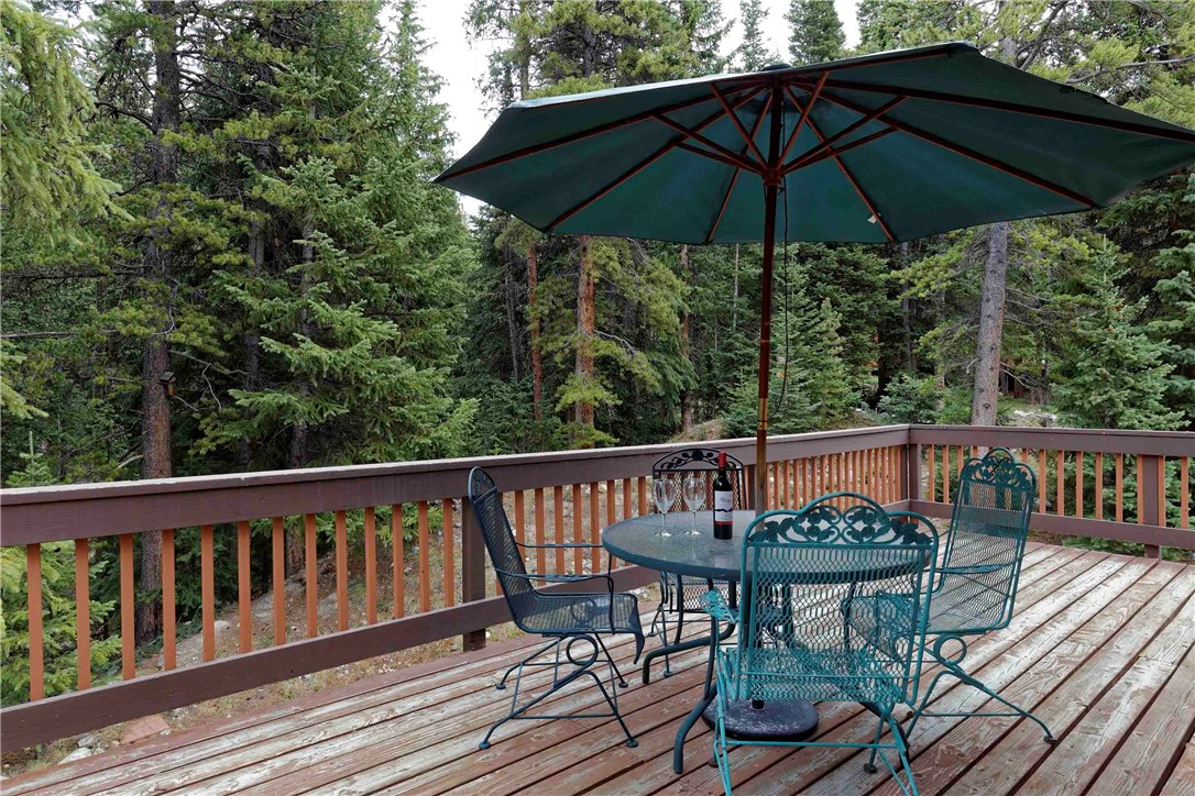 223 Range Road Breckenridge, CO 80424 - Photo 20 of 25 Main level deck.