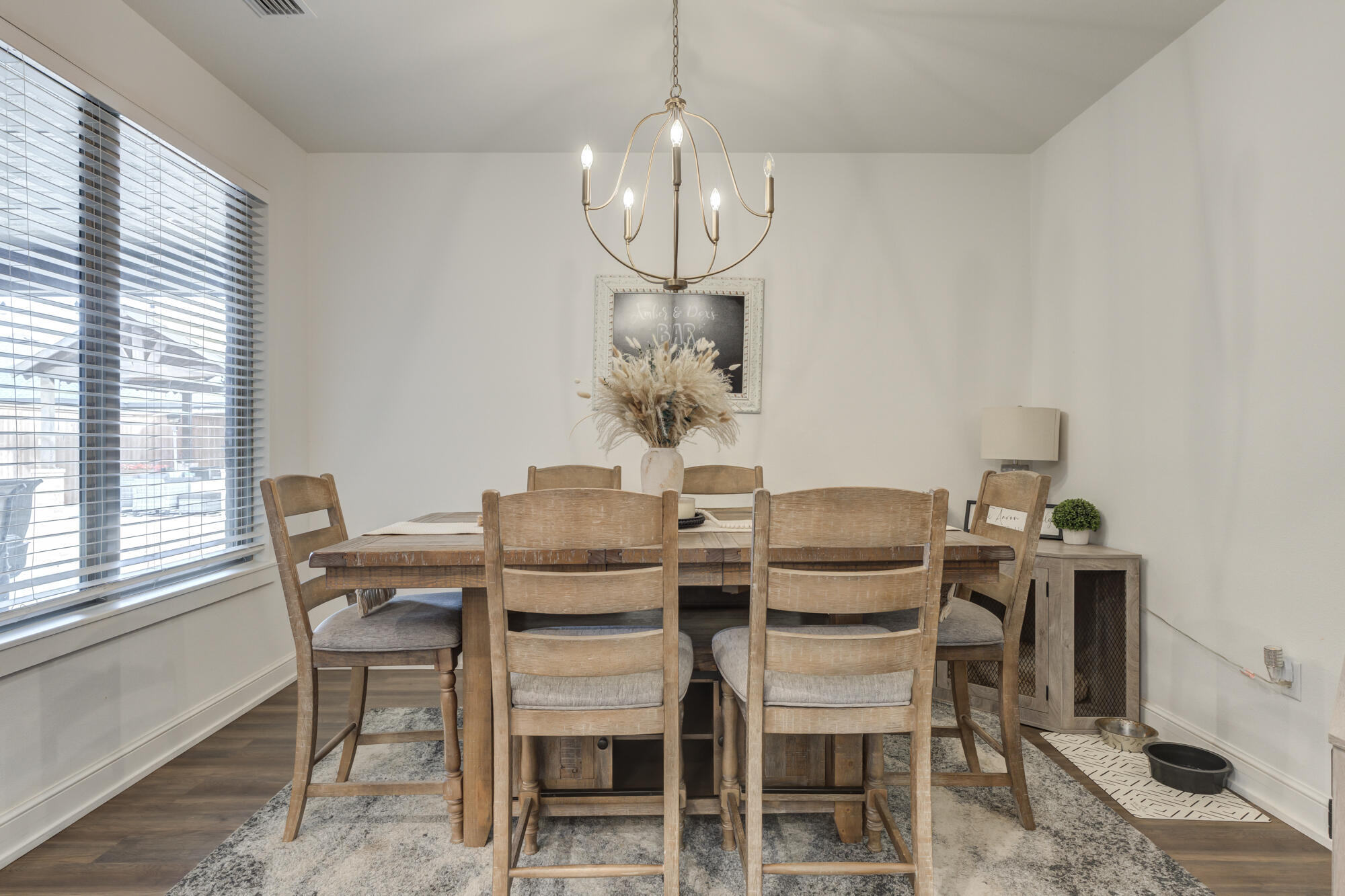 4624 139th Street Lubbock, TX 79424 - Photo 22 of 52 a dining room with furniture and window