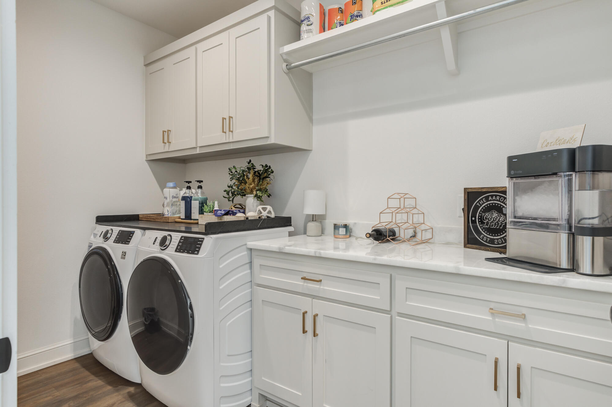 4624 139th Street Lubbock, TX 79424 - Photo 47 of 52 a kitchen with white cabinets and sink