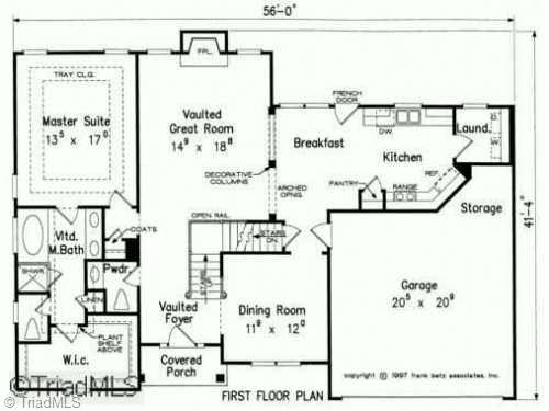 48 The Bluffs Rural Hall, NC 27045 - Photo 8 of 9 Other. This floorplan offers an elegant Master Suite with a trayed ceiling, a marvelous Master Bath and ample closet space. David Stenson is available to custom build on other lots in this neighborhood along with other neighborhoods or your own lot.