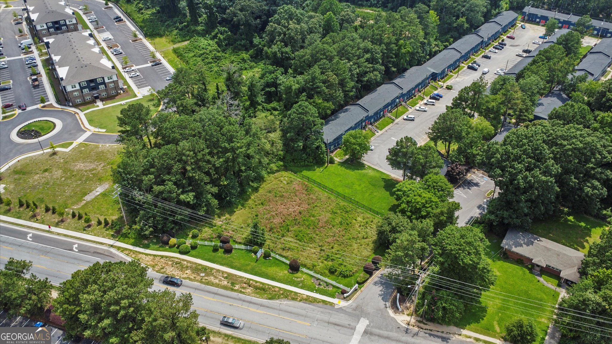 0 West Fayetteville Road Atlanta, GA 30349 - Photo 4 of 18 an aerial view of a garden