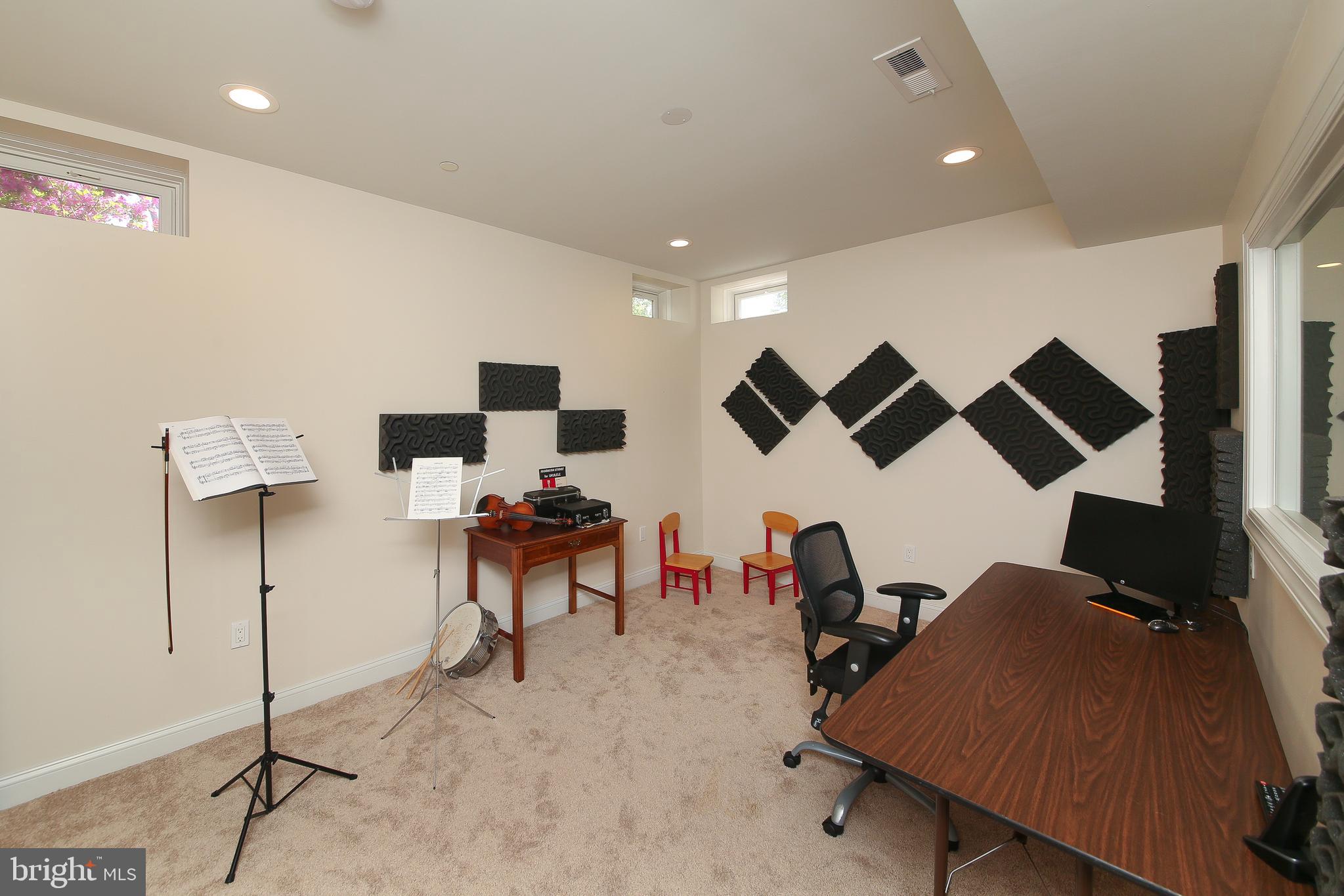 3830 Springtown Road Furlong, PA 18925 - Photo 31 of 48 Finished Basement Music Studio