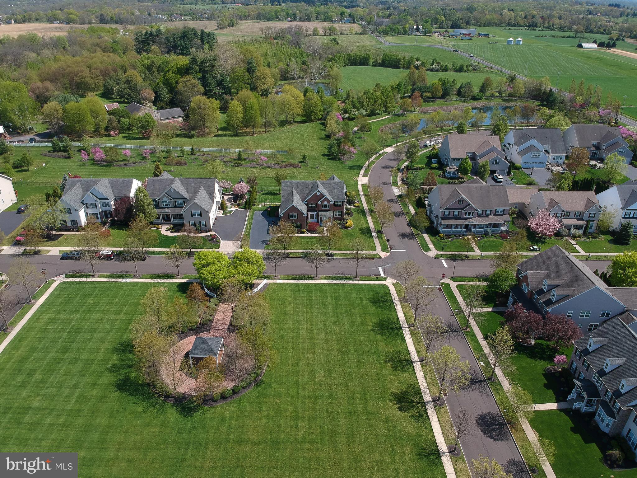 3830 Springtown Road Furlong, PA 18925 - Photo 44 of 48 Aerial of House and Park