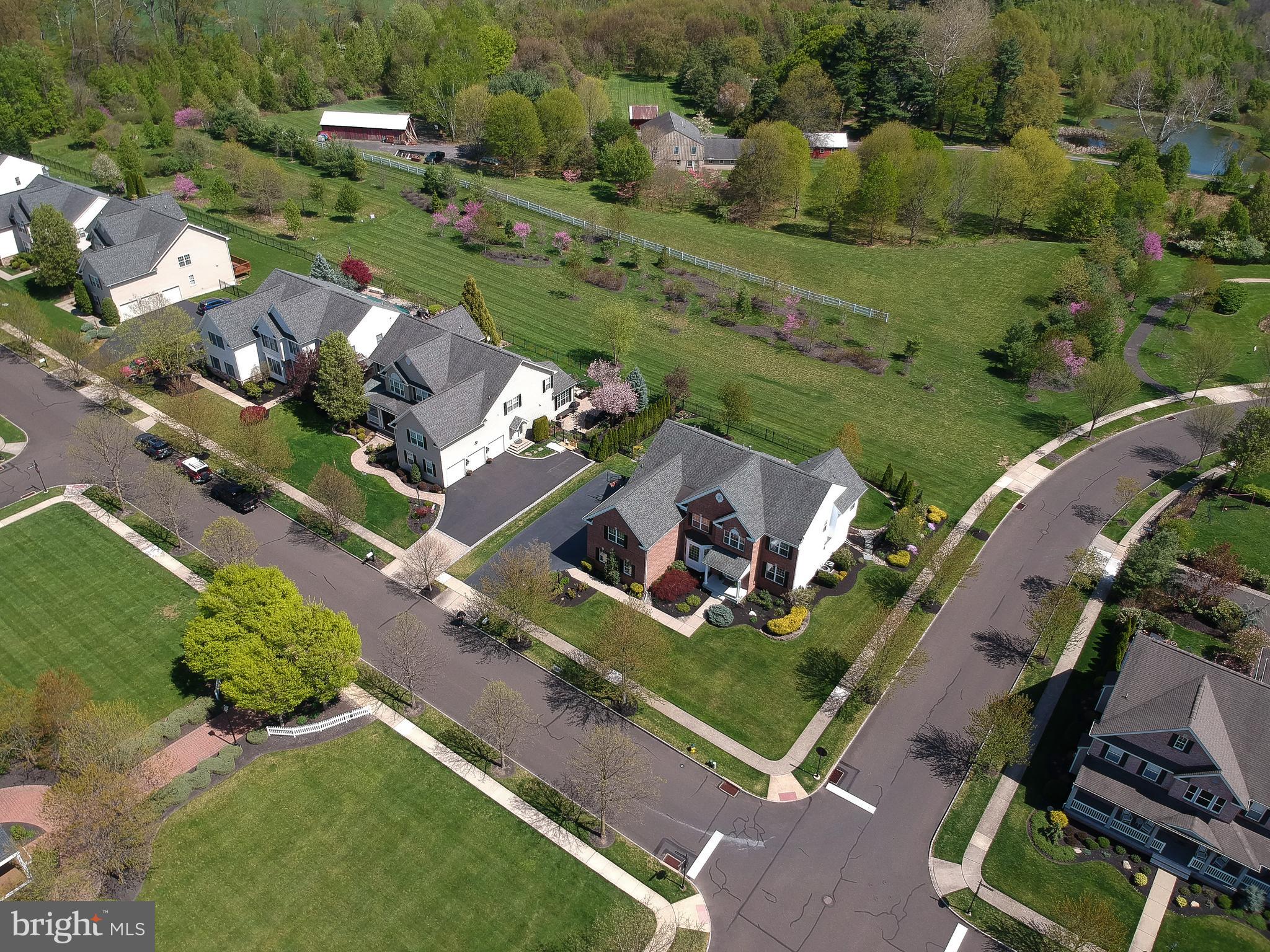 3830 Springtown Road Furlong, PA 18925 - Photo 45 of 48 Aerial of Home and Surrounding Area
