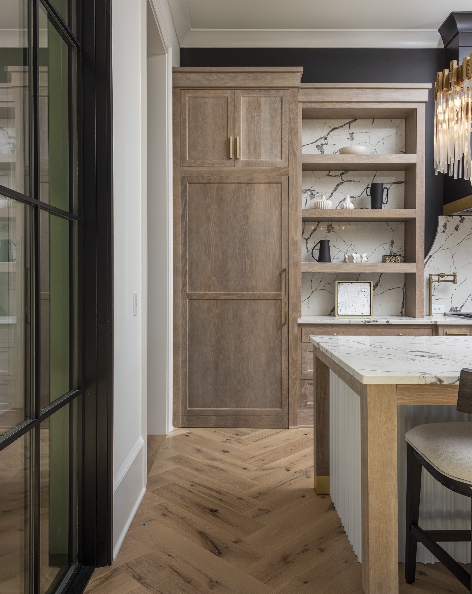 1561 Sunset Road Brentwood, TN 37027 - Photo 6 of 56 a kitchen with a refrigerator and cabinets
