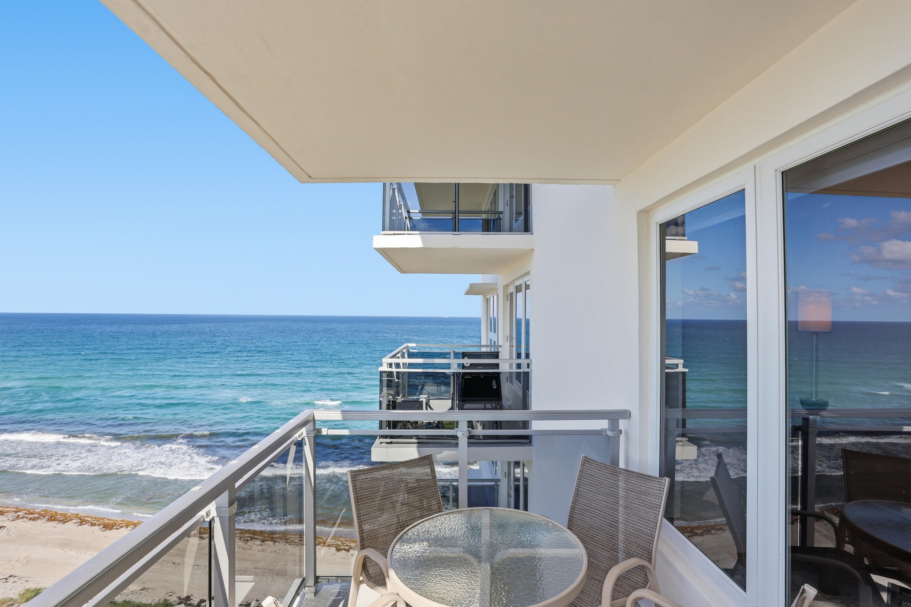 2066 North Ocean Boulevard, Unit 14NW Boca Raton, FL 33431 - Photo 6 of 39 EAST BALCONY