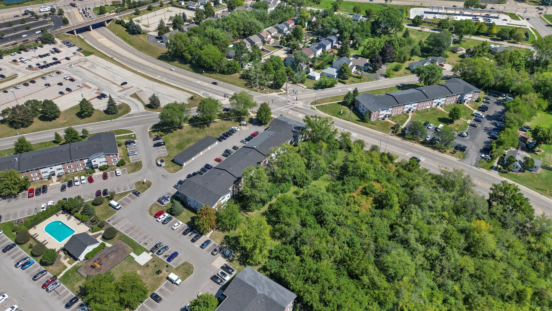 7N630 County Farm Road Hanover Park, IL 60133 - Photo 12 of 15 an aerial view of a house with a yard