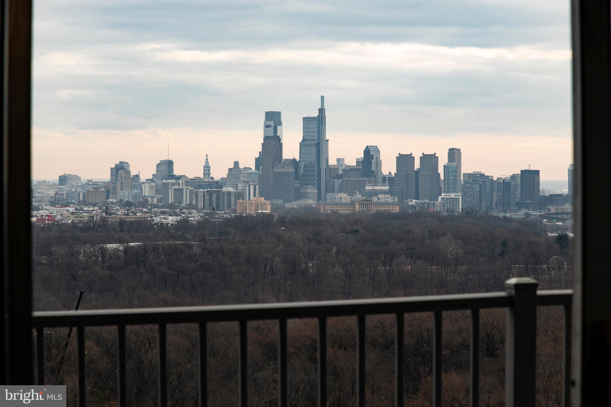 3900 West Ford Road, Unit 20E Philadelphia, PA 19131 - Photo 26 of 27 City views from the balcony