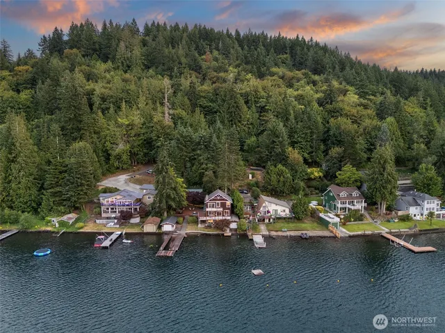 a view of a lake with water view