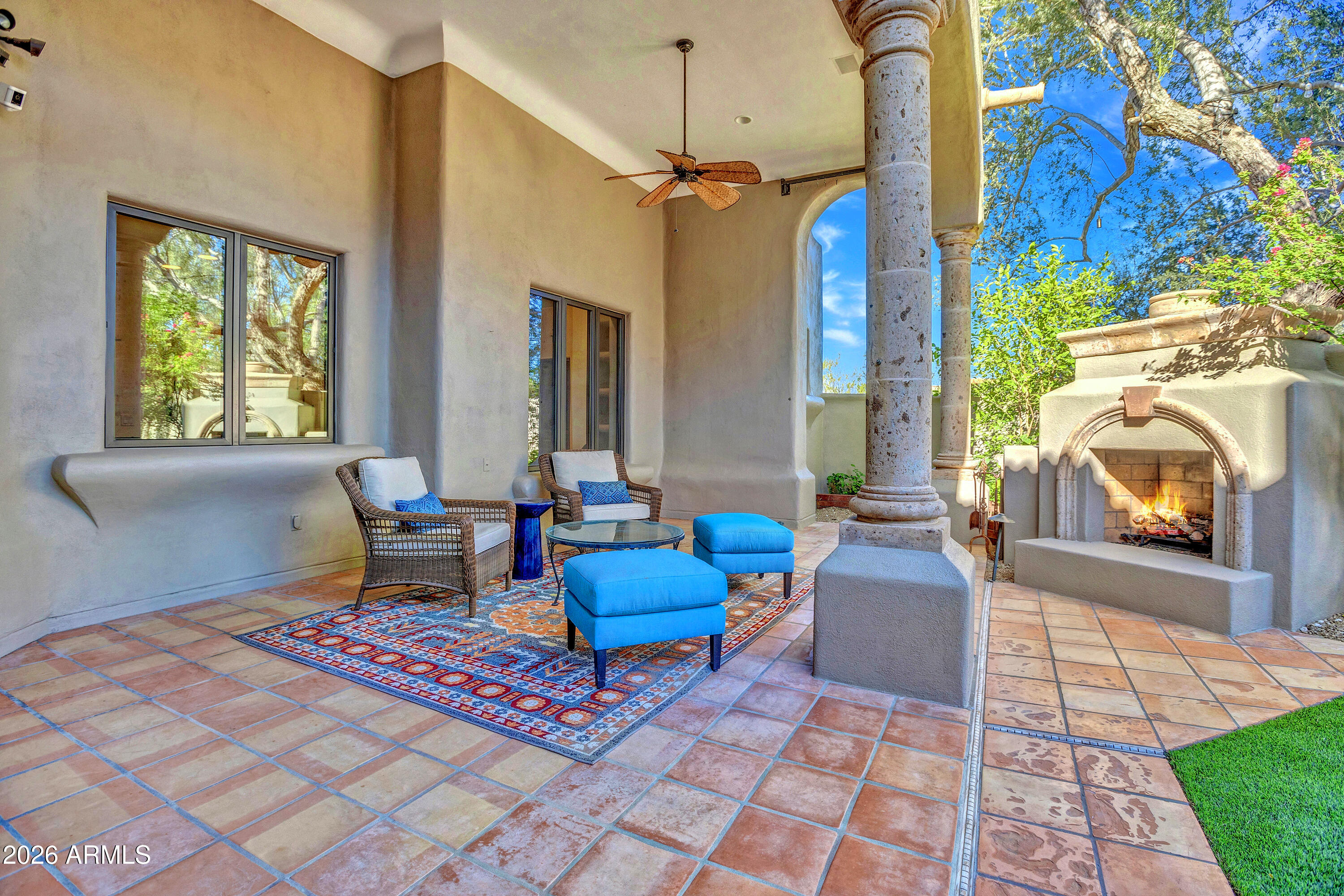 10040 East Happy Valley Road, Unit 483 Scottsdale, AZ 85255 - Photo 28 of 62 Private yard large covered patio