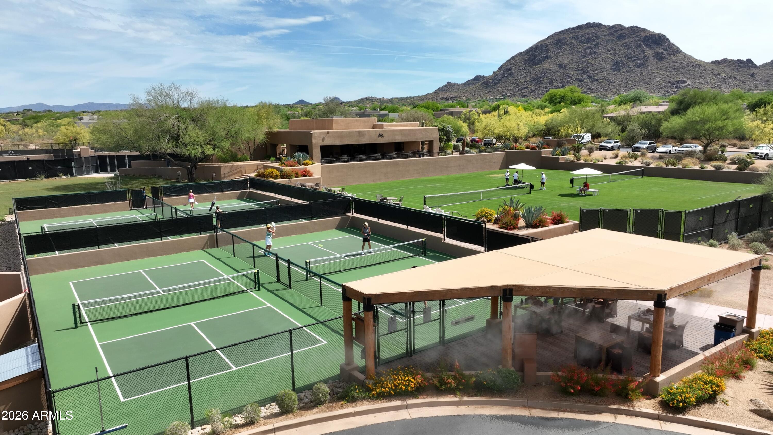 10040 East Happy Valley Road, Unit 483 Scottsdale, AZ 85255 - Photo 61 of 62 Pickleball at Highlands Racquet Club