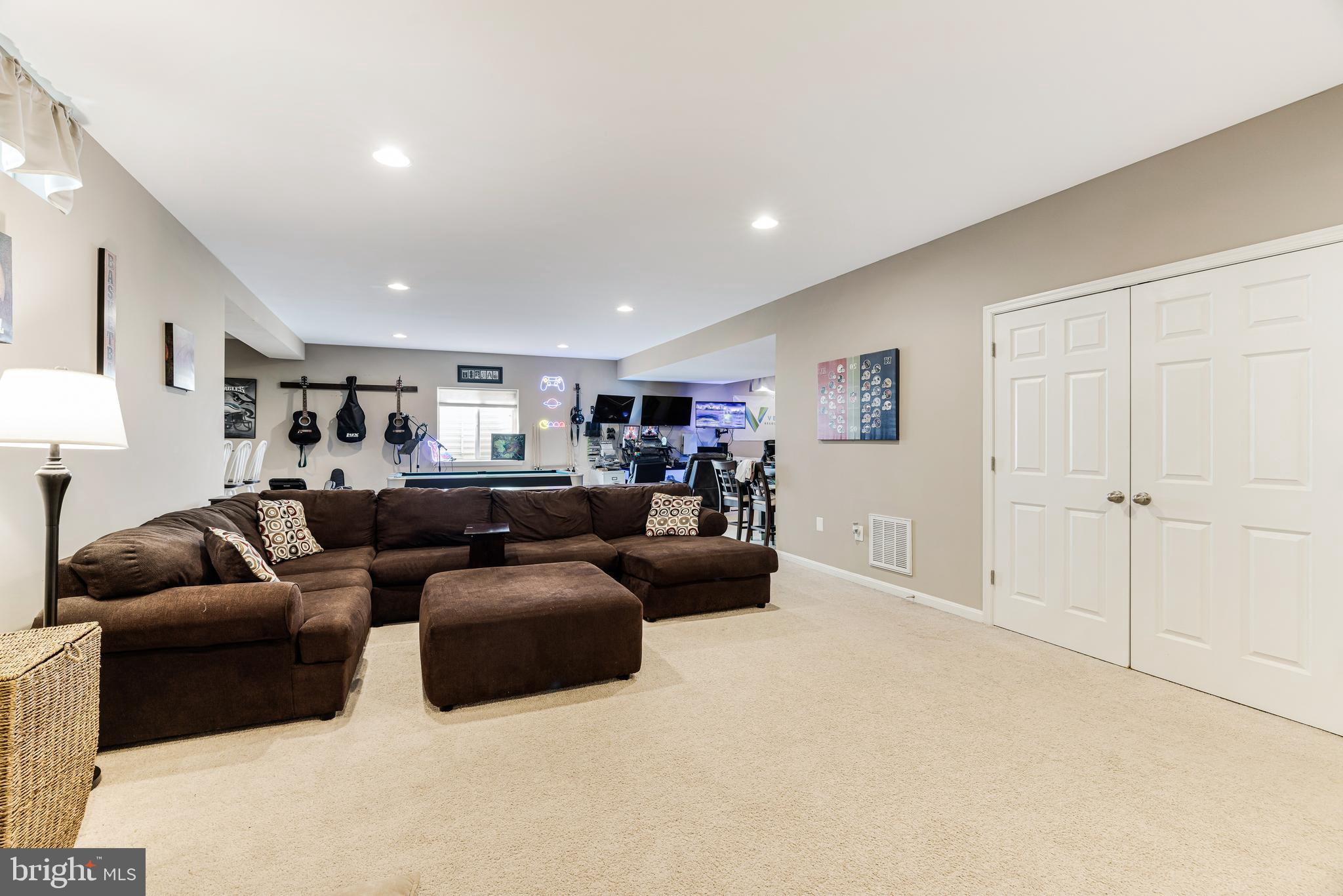 416 Canyon Road Winchester, VA 22602 - Photo 25 of 35 Lower Level Recreation Room