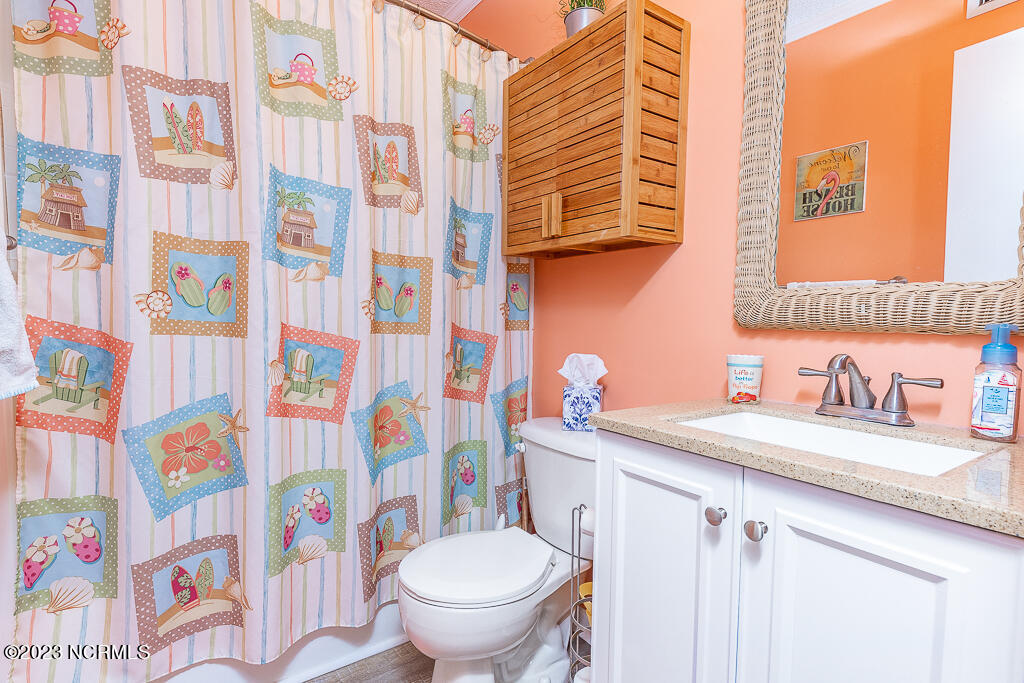 2008 East Fort Macon Road, Unit F3 Atlantic Beach, NC 28512 - Photo 12 of 17 Hall Bathroom