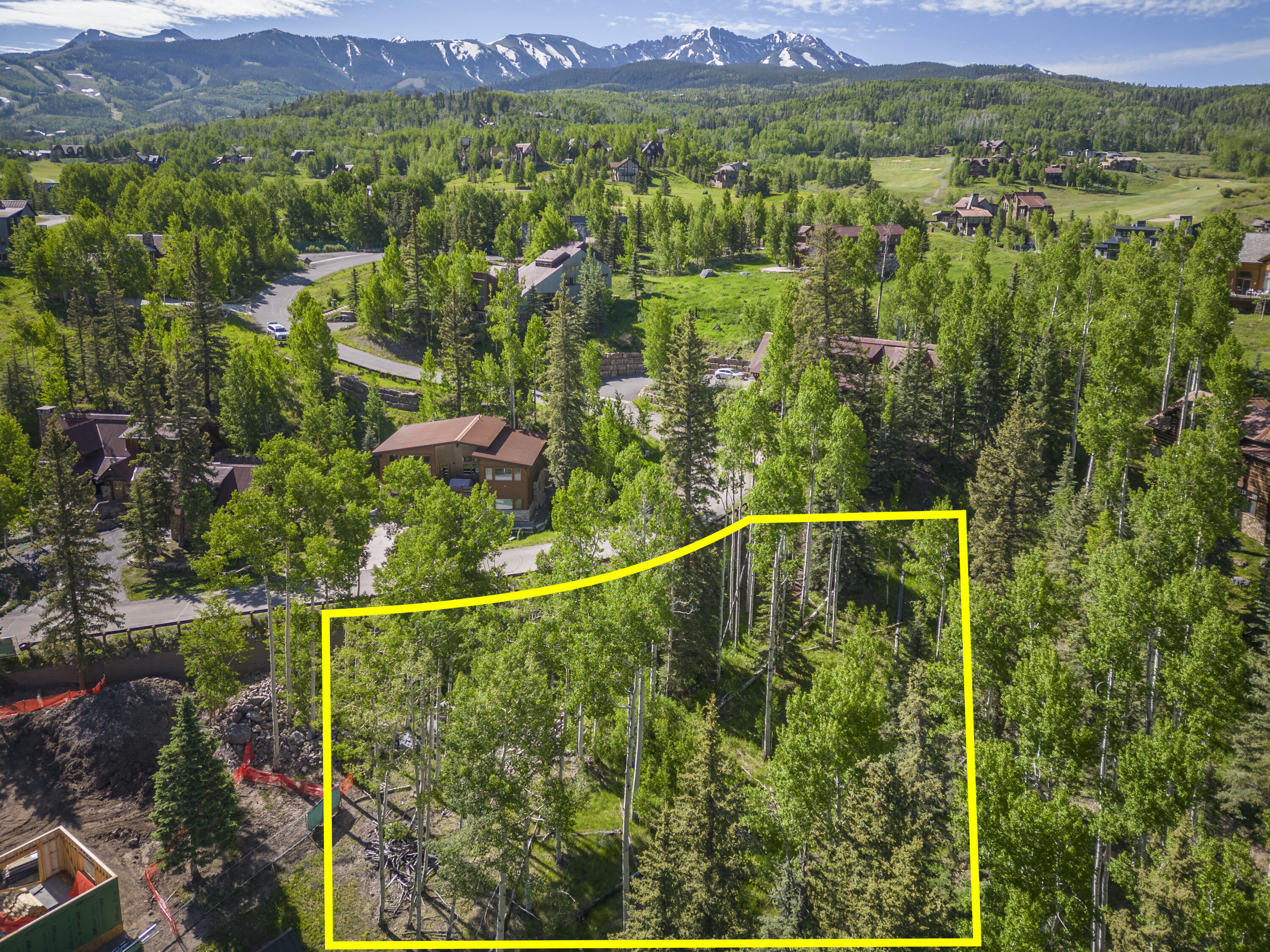 Tbd Adams Way Telluride, CO 81435 - Photo 12 of 14 a view of a city from a balcony