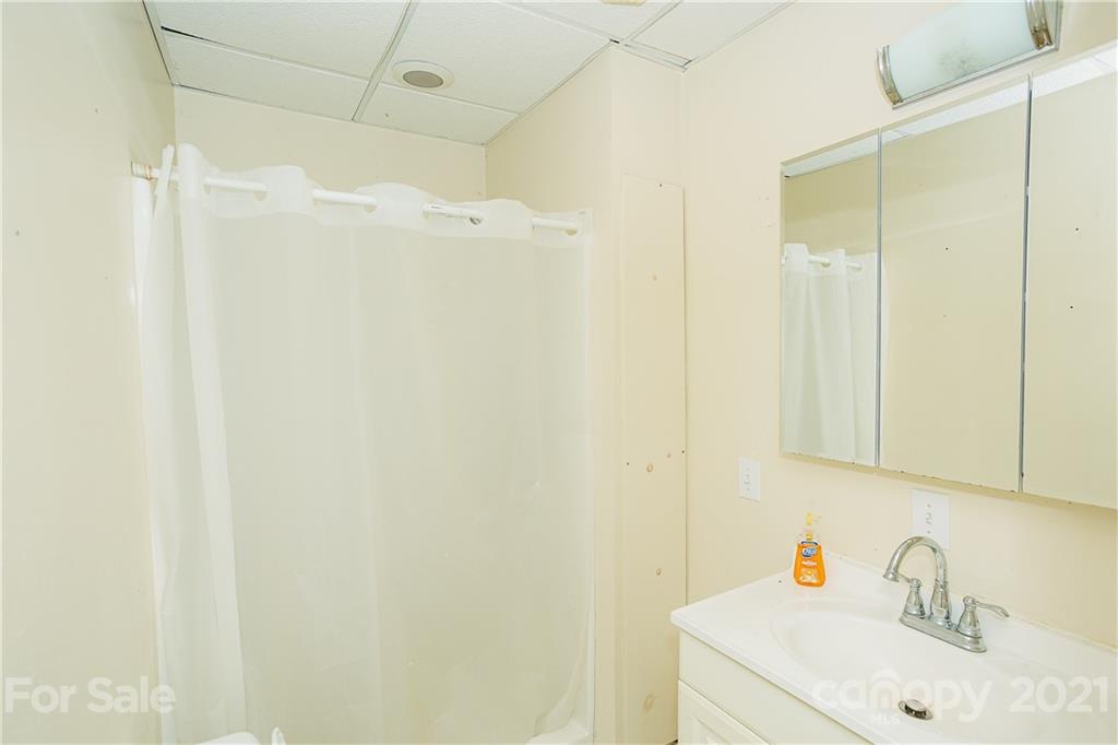 507 Vision Road Canton, NC 28716 - Photo 30 of 39 a bathroom with a sink and a mirror