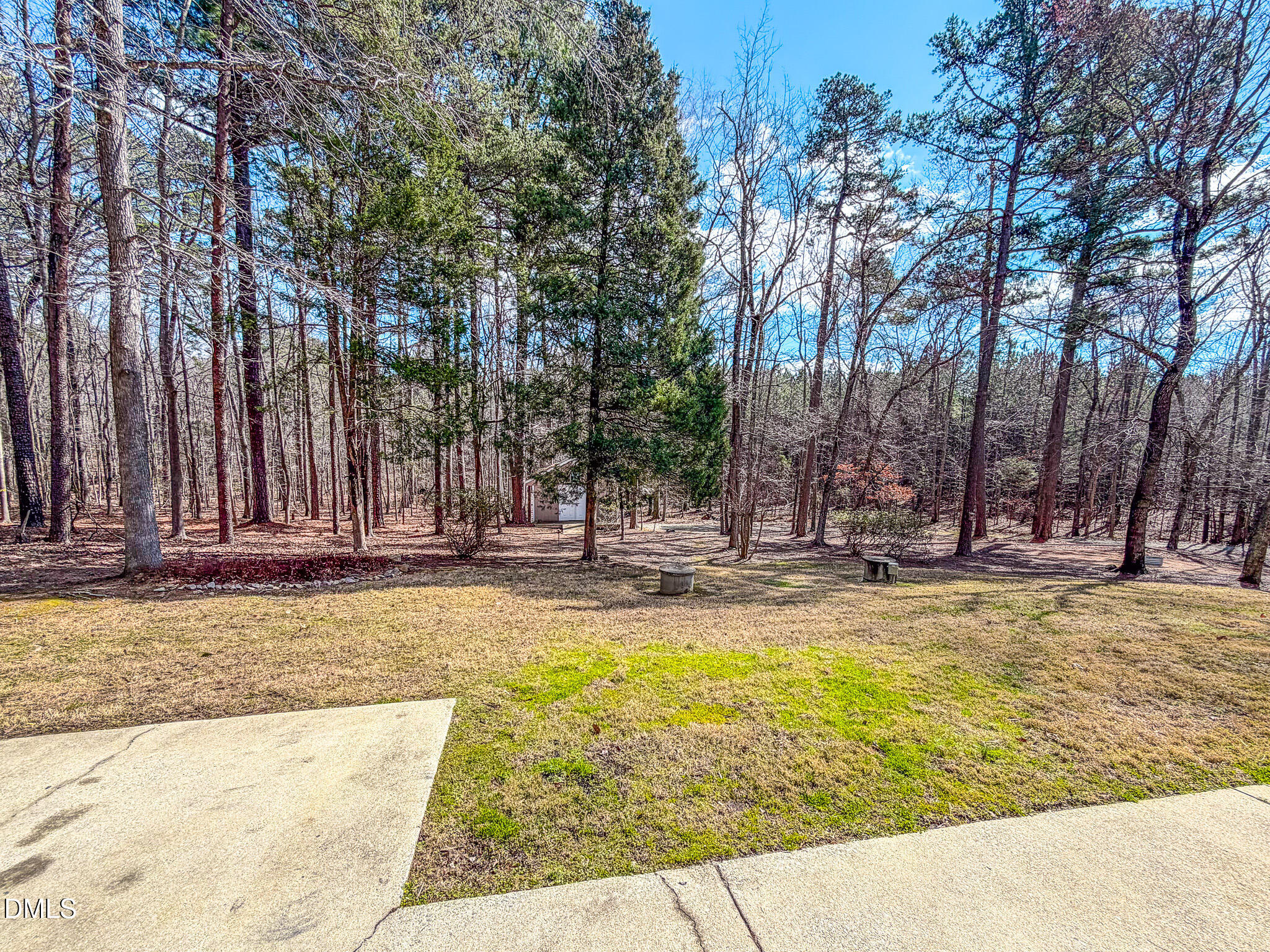 202 Equestrian Chase Rougemont, NC 27572 - Photo 24 of 54 a view of swimming pool with outdoor seating and trees