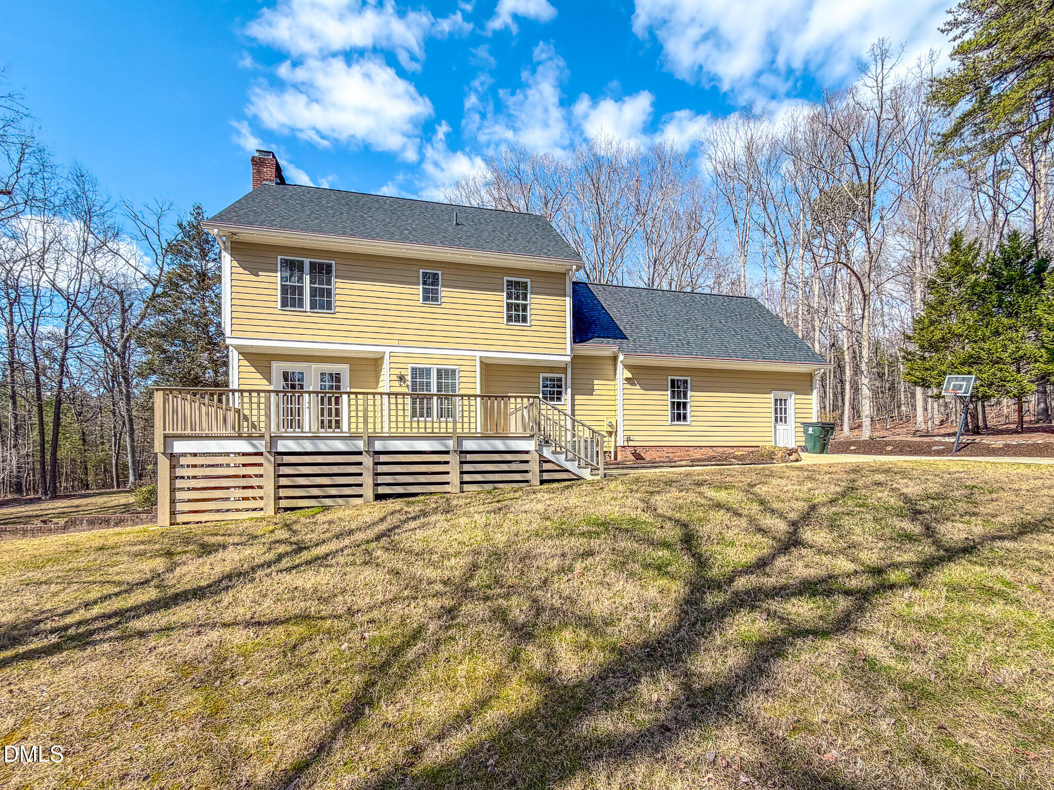202 Equestrian Chase Rougemont, NC 27572 - Photo 25 of 54 a front view of a house with a yard