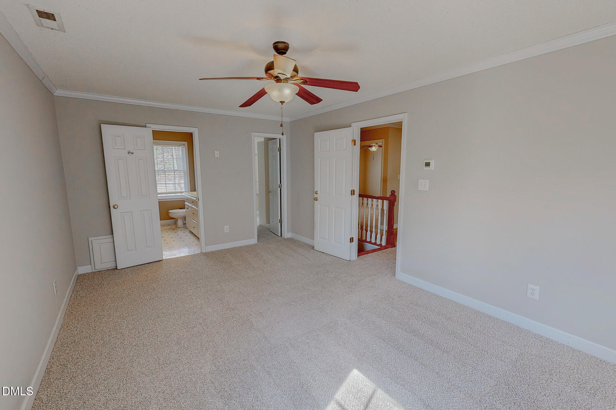 202 Equestrian Chase Rougemont, NC 27572 - Photo 32 of 54 a view of empty room with ceiling fan