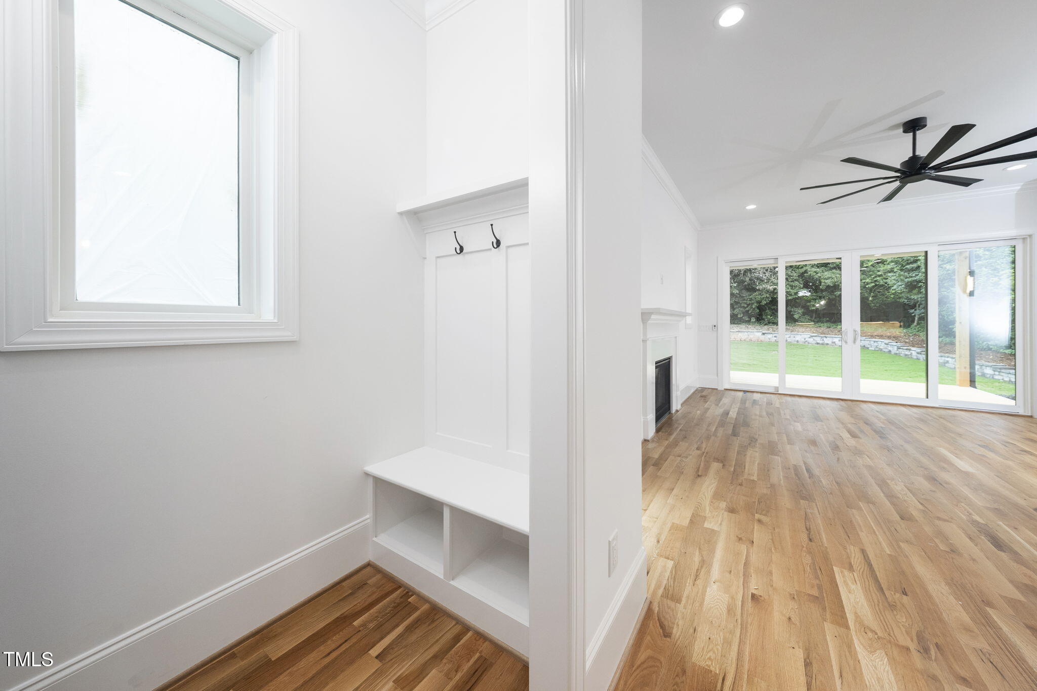 1330 Duplin Road Raleigh, NC 27607 - Photo 18 of 53 a view of a room with wooden floor and a window