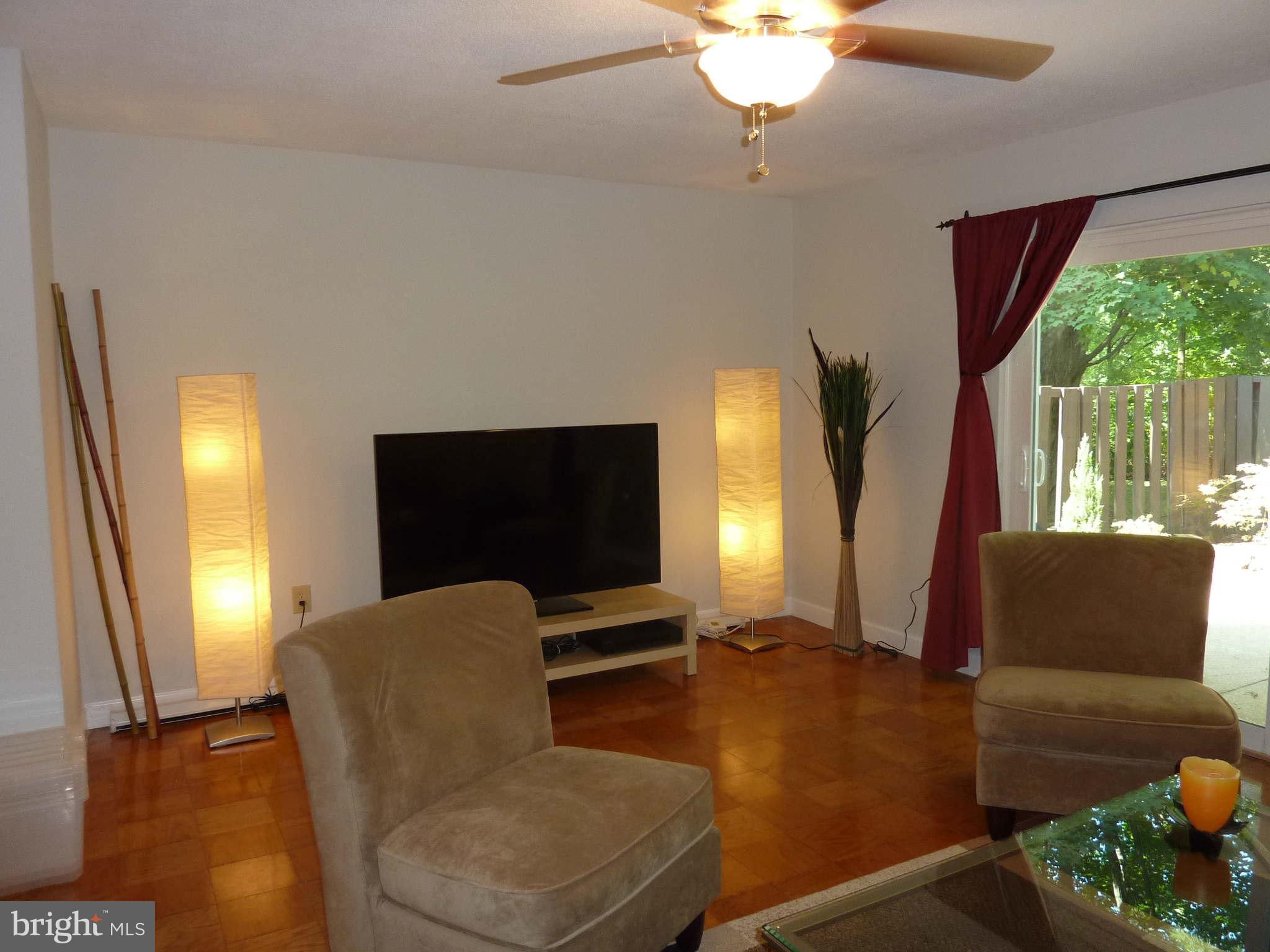 1304 Northgate Square Reston, VA 20190 - Photo 6 of 23 Living Room with wood floors