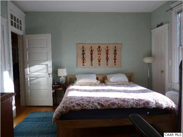 1934 Lewis Mountain Road Charlottesville, VA 22903 - Photo 13 of 32 Bedroom 3 - main floor. Bedrooms on the first floor have original transoms over the doors.