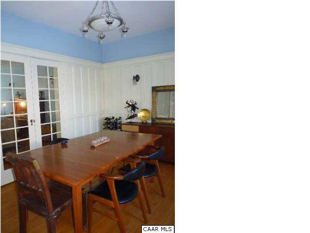 1934 Lewis Mountain Road Charlottesville, VA 22903 - Photo 8 of 32 Dining Room. Original flat panel wainscoting surrounds this room.