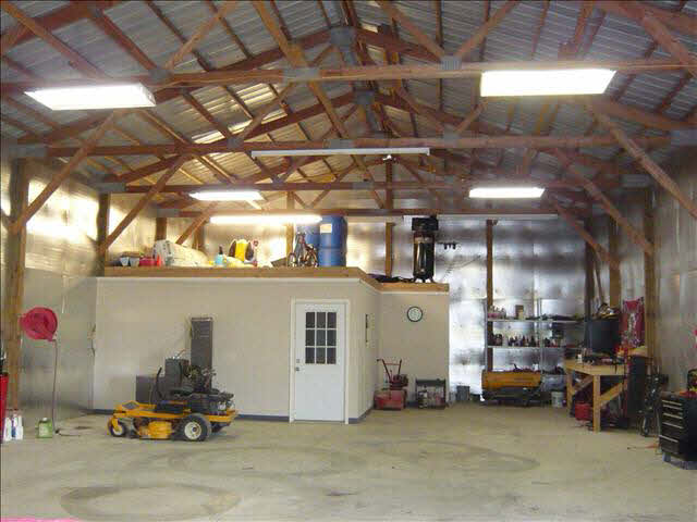 8875 Schroeder Road Riga, MI 49276 - Photo 14 of 14 Inside Pole Barn