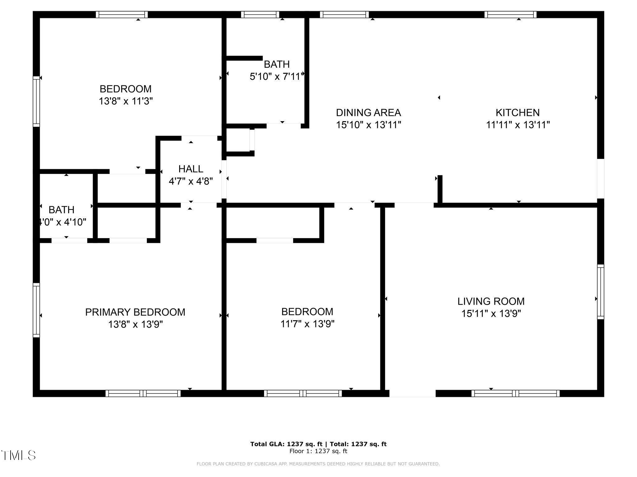 6590 Hassell Road Robersonville, NC 27871 - Photo 42 of 42 Floor Plan