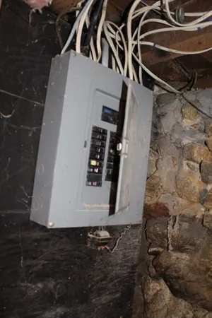 a view of storage and utility room