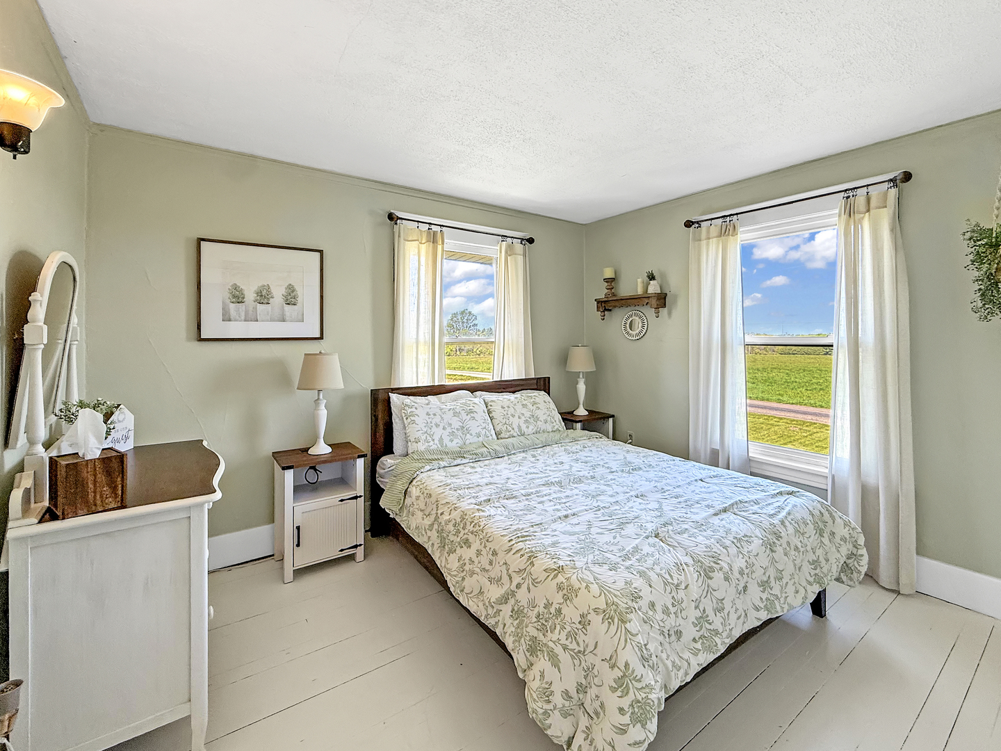 4895 West Stephenson St Road Freeport, IL 61032 - Photo 43 of 66 a bedroom with a bed and a couch