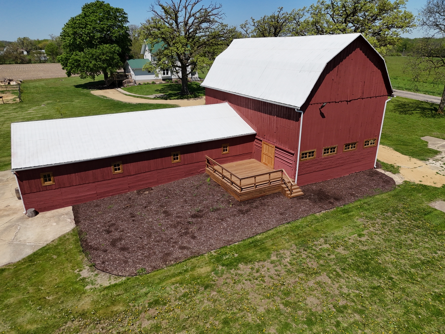 4895 West Stephenson St Road Freeport, IL 61032 - Photo 6 of 66 a view of a yard in front of a house