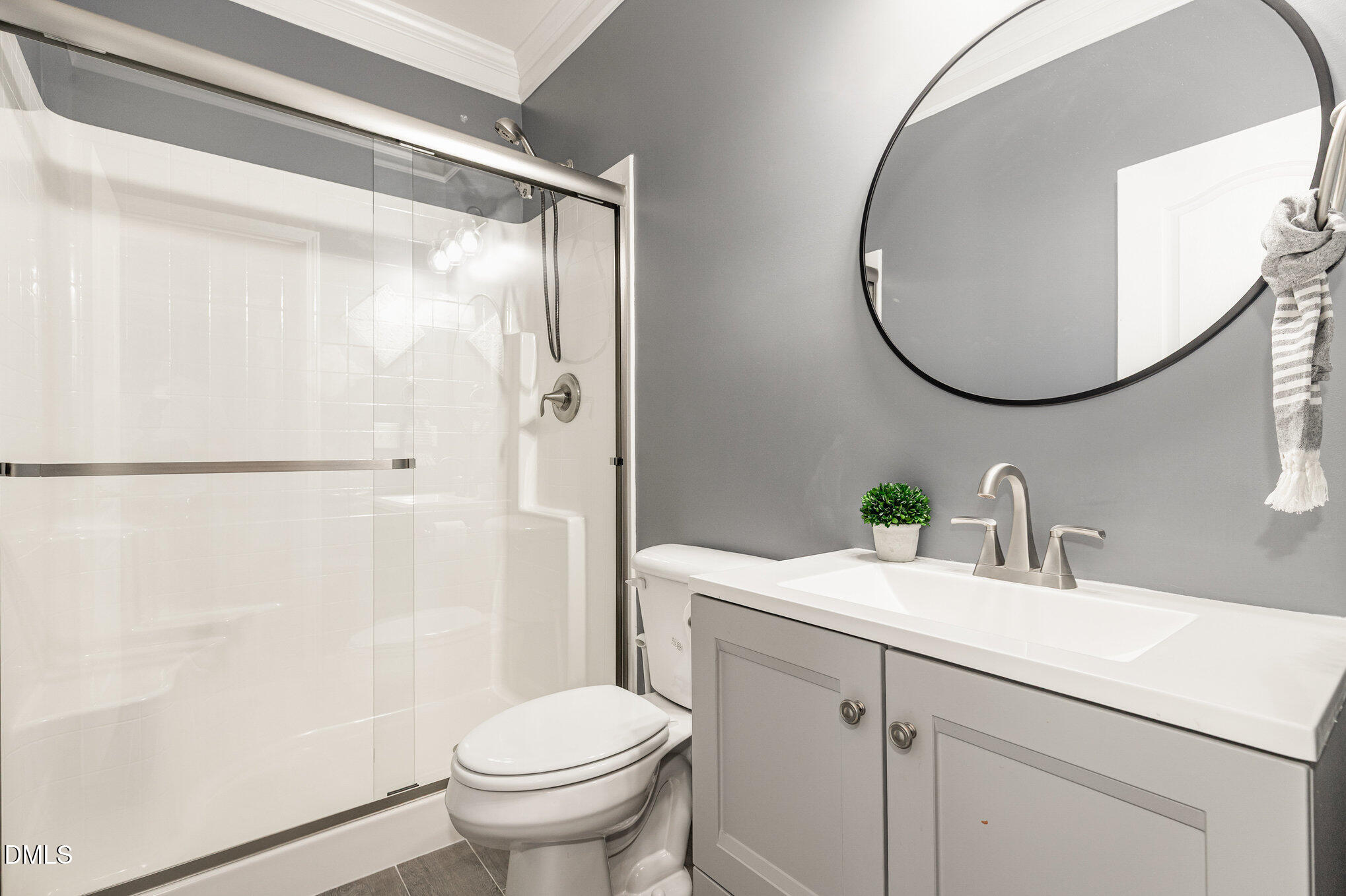 1956 Lazio Lane Apex, NC 27502 - Photo 21 of 47 a bathroom with a sink toilet and a mirror