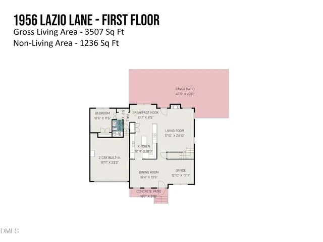 $850,000 | 1956 Lazio Lane, Apex, NC 27502