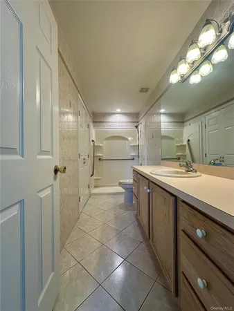 a view of a room with empty racks
