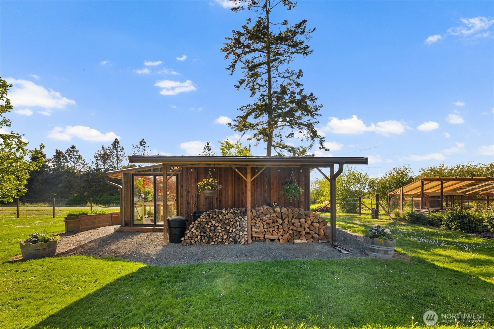 734 Shore Road Port Angeles, WA 98362 - Photo 31 of 40 a view of a garden