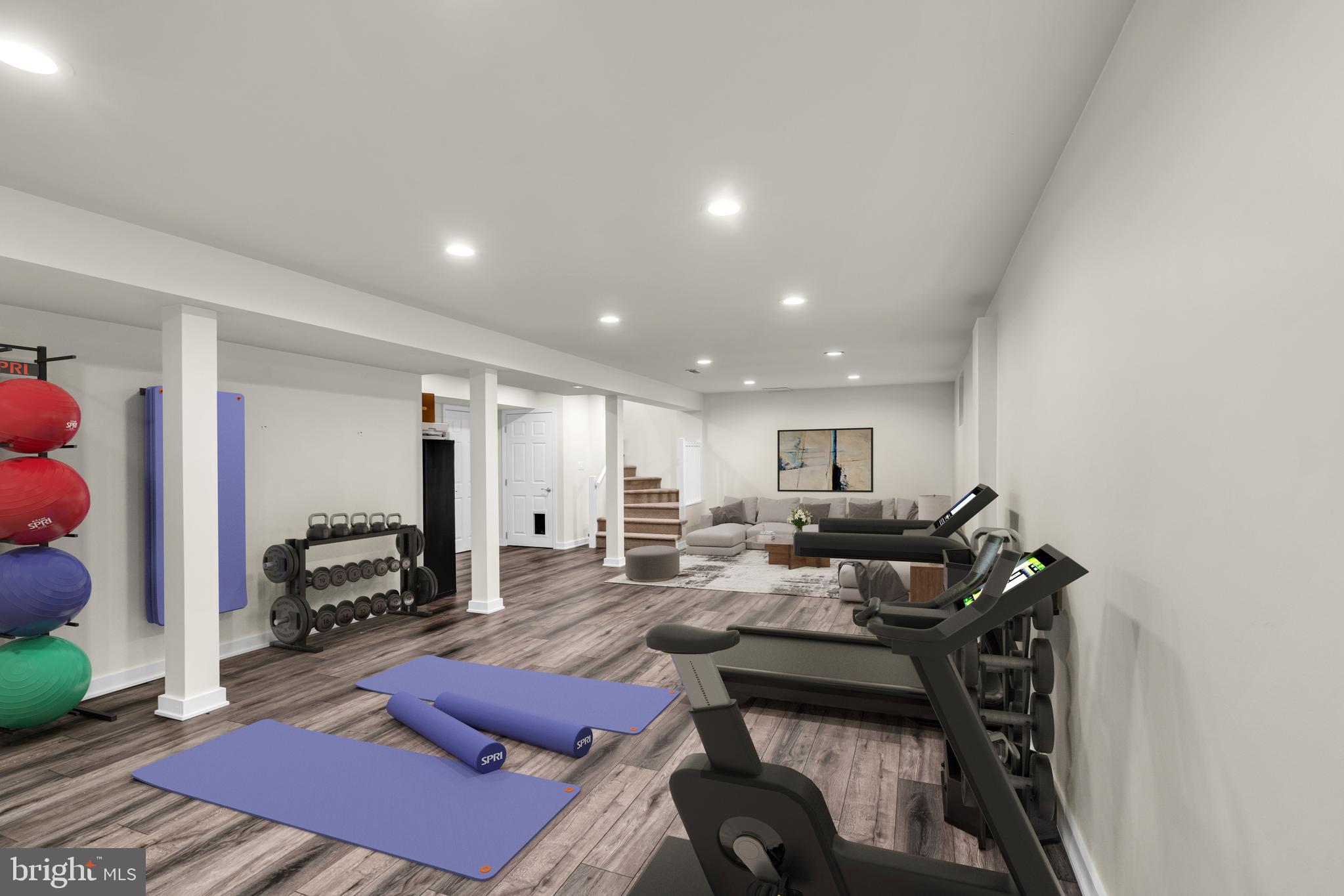 8 Nelson Ridge Road Princeton, NJ 08540 - Photo 33 of 37 Gym area lower level