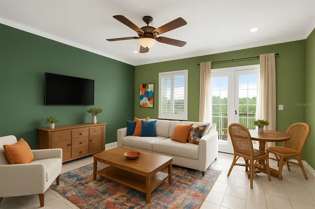 a bathroom with a tub and a window