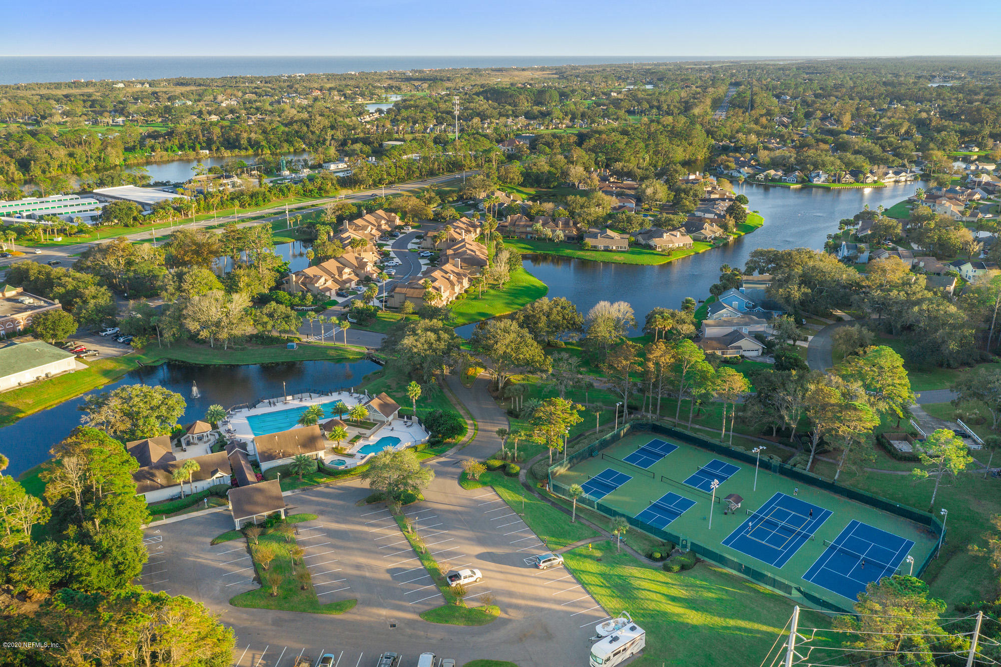 702 Tournament Road, Unit 702 Ponte Vedra Beach, FL 32082 - Photo 29 of 33 Community Tennis Courts and Pool