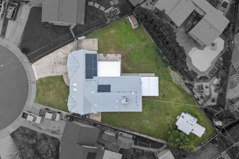 7213 Coronet Court Citrus Heights, CA 95621 - Photo 51 of 52 an aerial view of a house with a yard