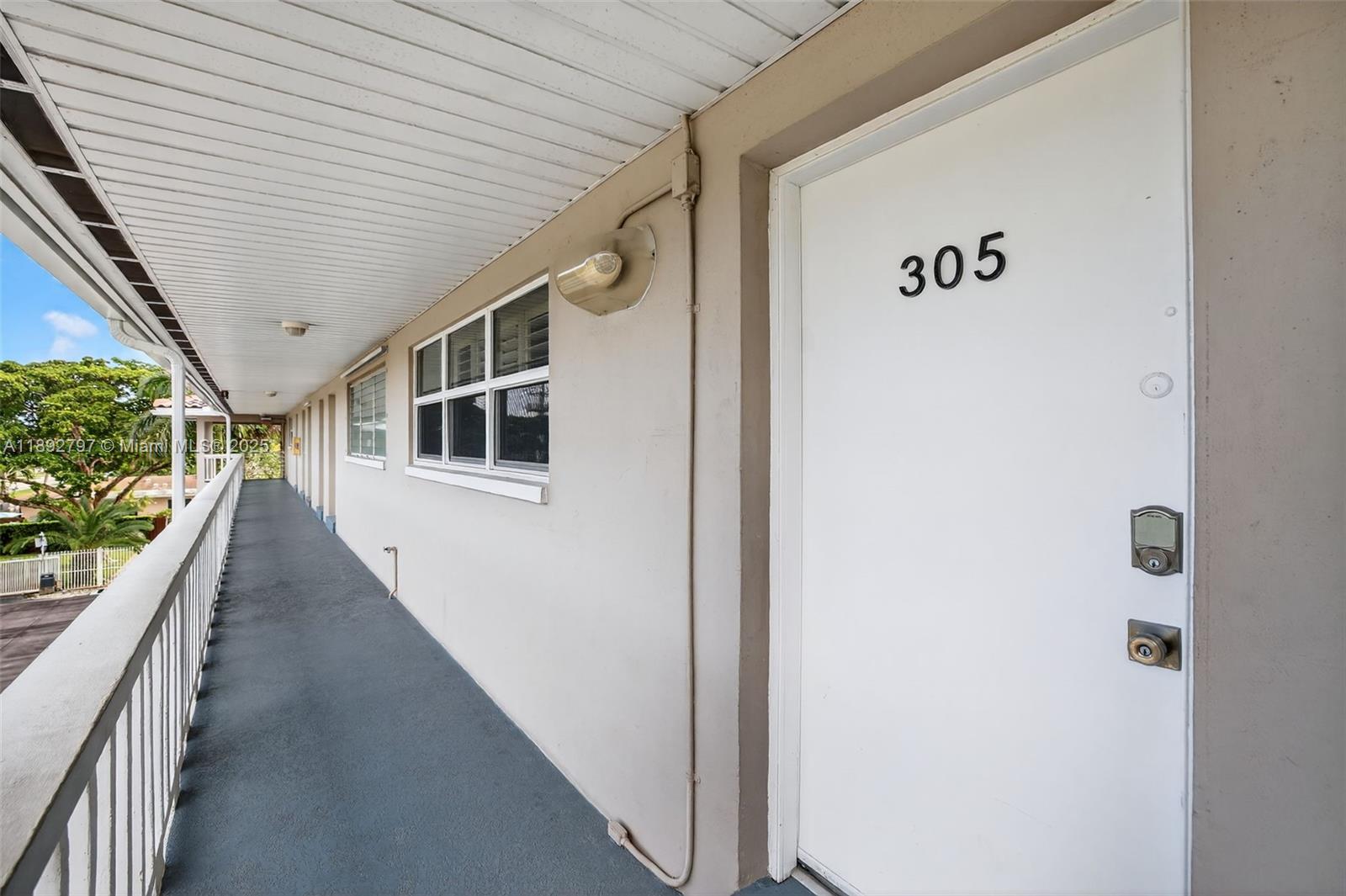 900 Southwest 12th Street, Unit 305 Fort Lauderdale, FL 33315 - Photo 15 of 72 Entrance to unit on catwalk