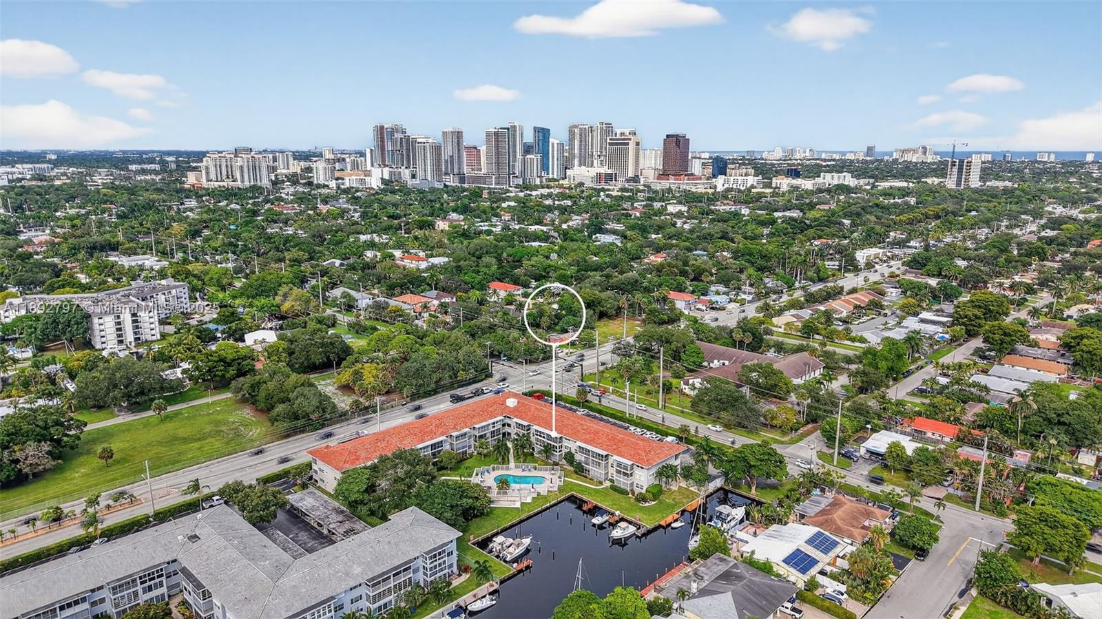 900 Southwest 12th Street, Unit 305 Fort Lauderdale, FL 33315 - Photo 63 of 72 View to downtown Ft Lauderdale / Las Olas downtown and Ocean