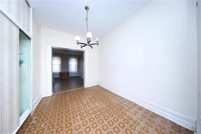 a view of a small space