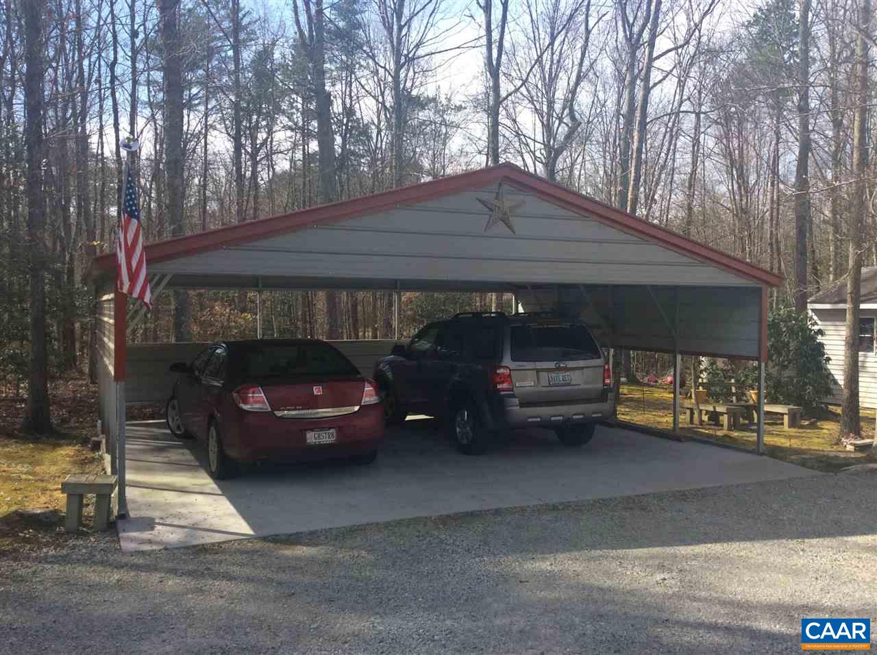 1637 Buckner Road Bumpass, VA 23024 - Photo 6 of 14 a view of car parked on the side of the road