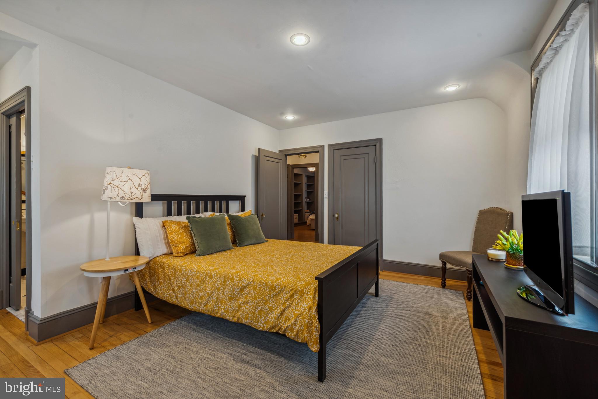 401 Hopkins Road Baltimore, MD 21212 - Photo 33 of 63 Bedroom with wood finished floors, recessed lighti