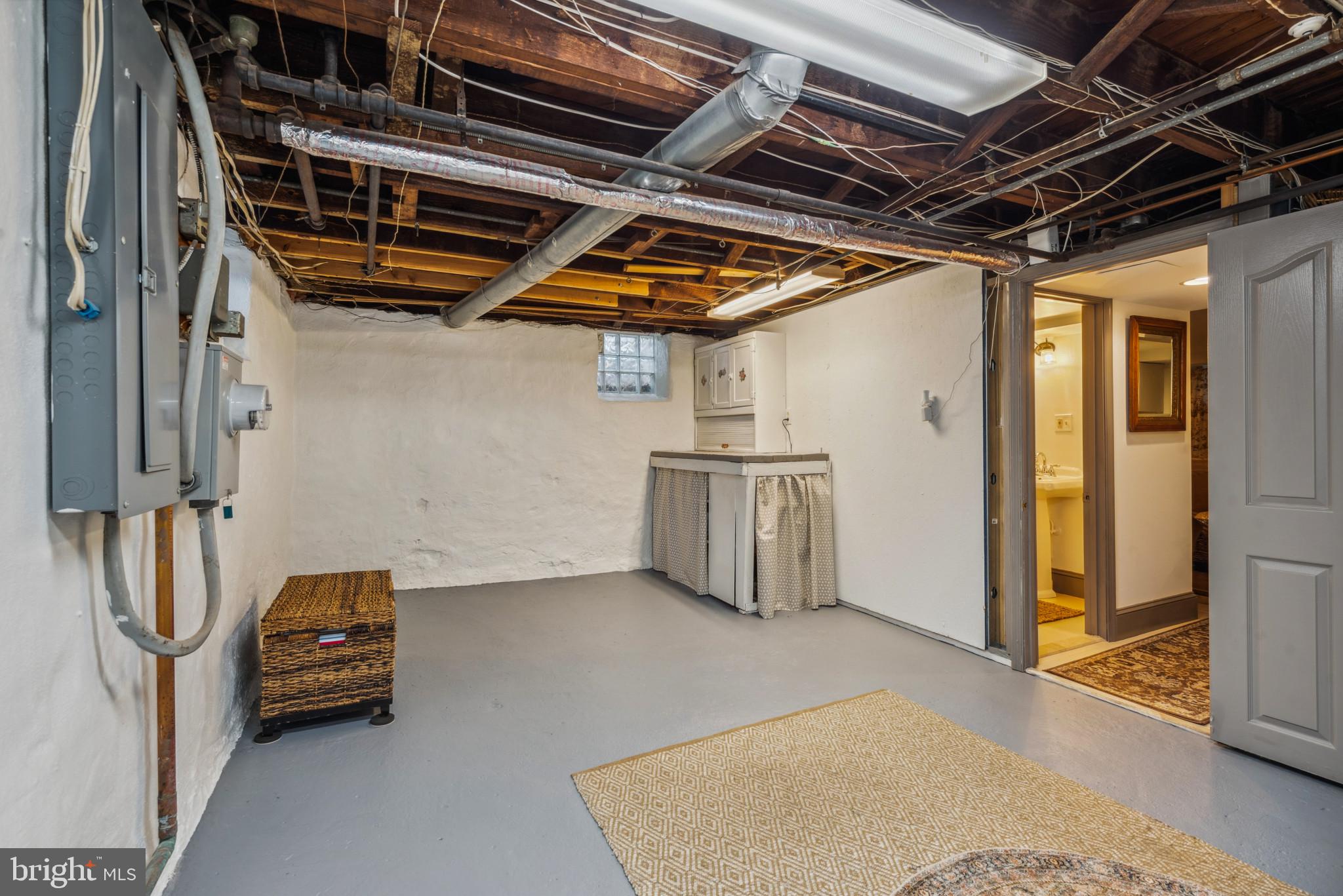 401 Hopkins Road Baltimore, MD 21212 - Photo 47 of 63 Below grade area featuring electric panel
