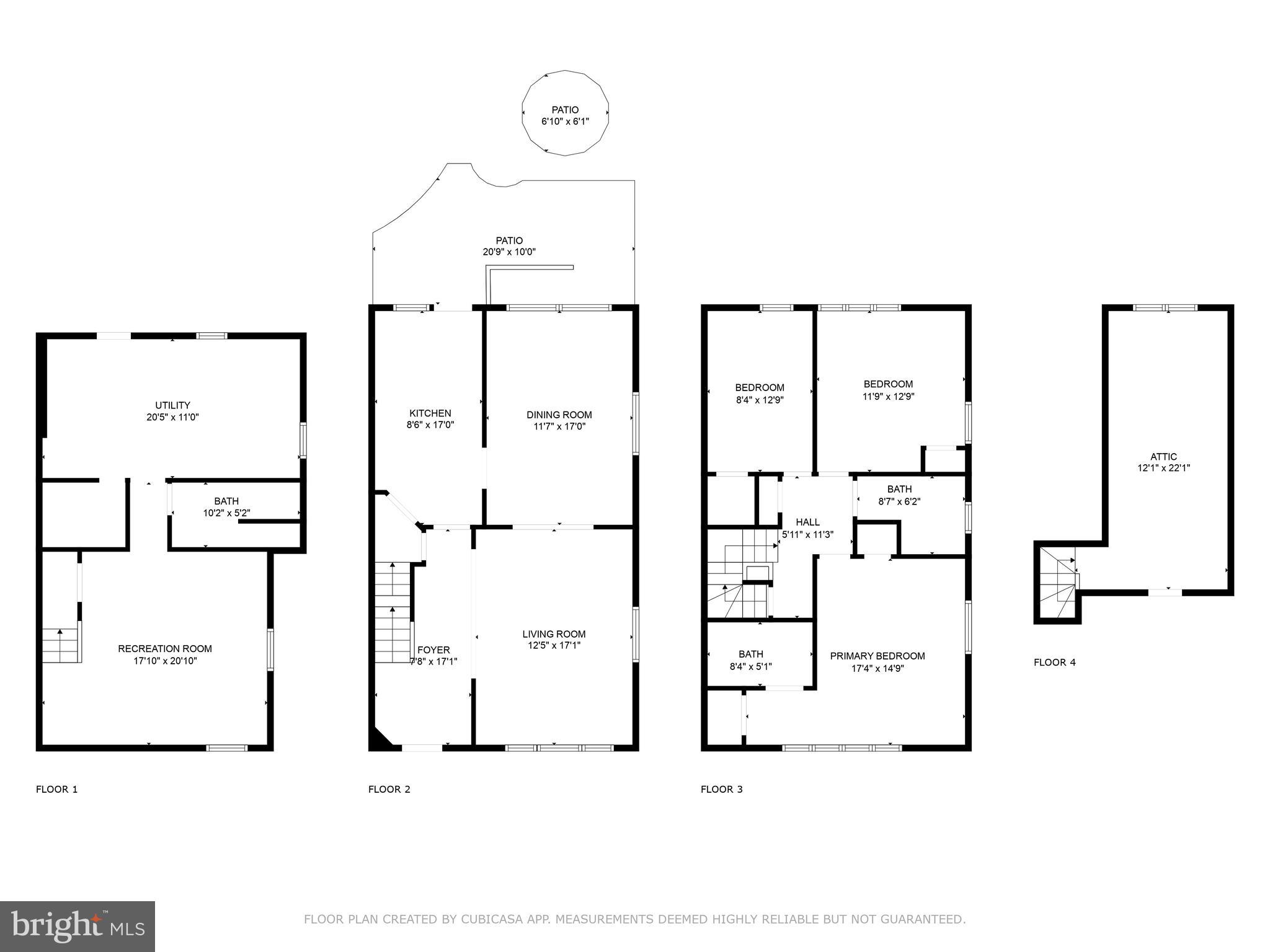 401 Hopkins Road Baltimore, MD 21212 - Photo 63 of 63 a picture of floor plan