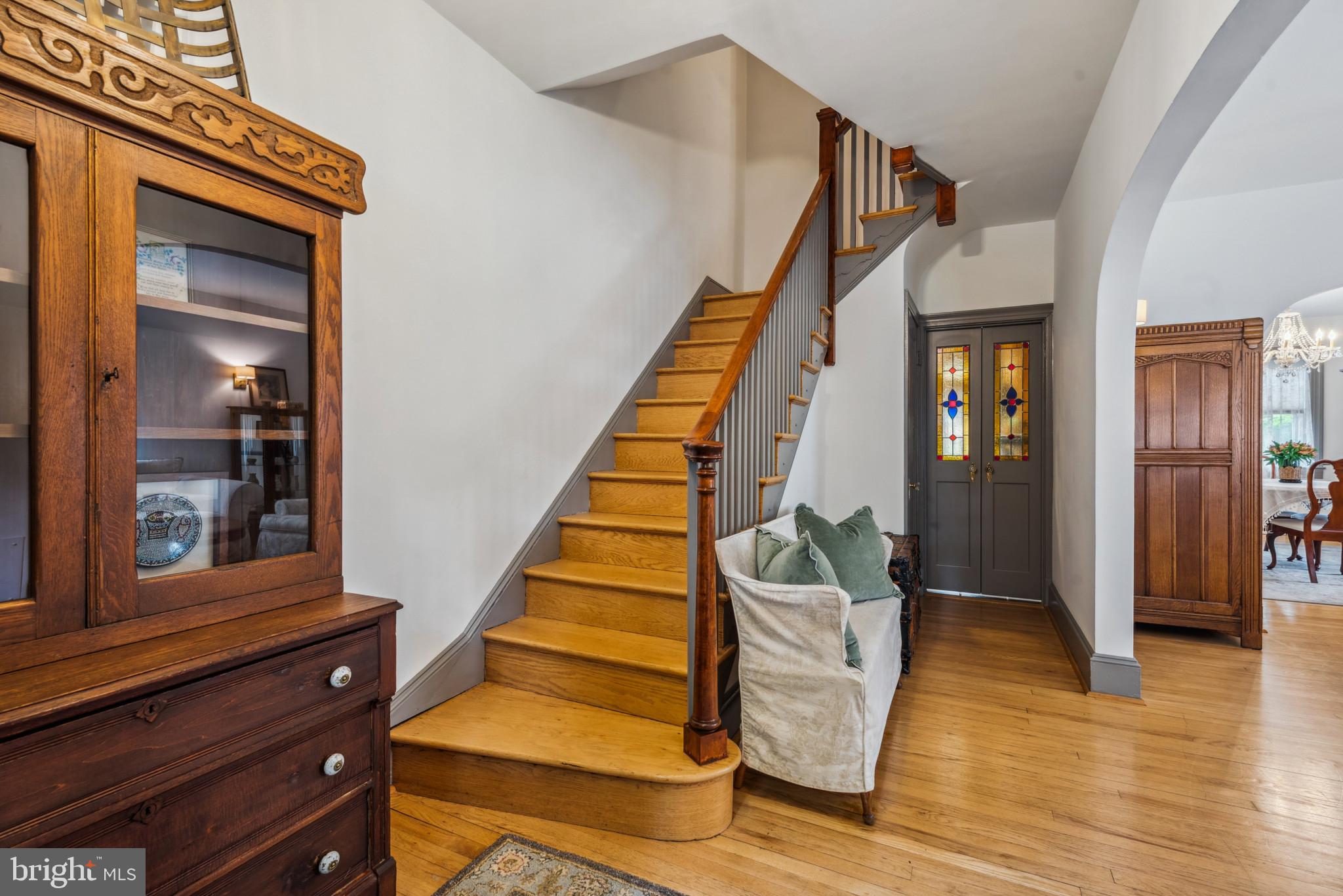 401 Hopkins Road Baltimore, MD 21212 - Photo 7 of 63 a view of entryway and hall with wooden floor