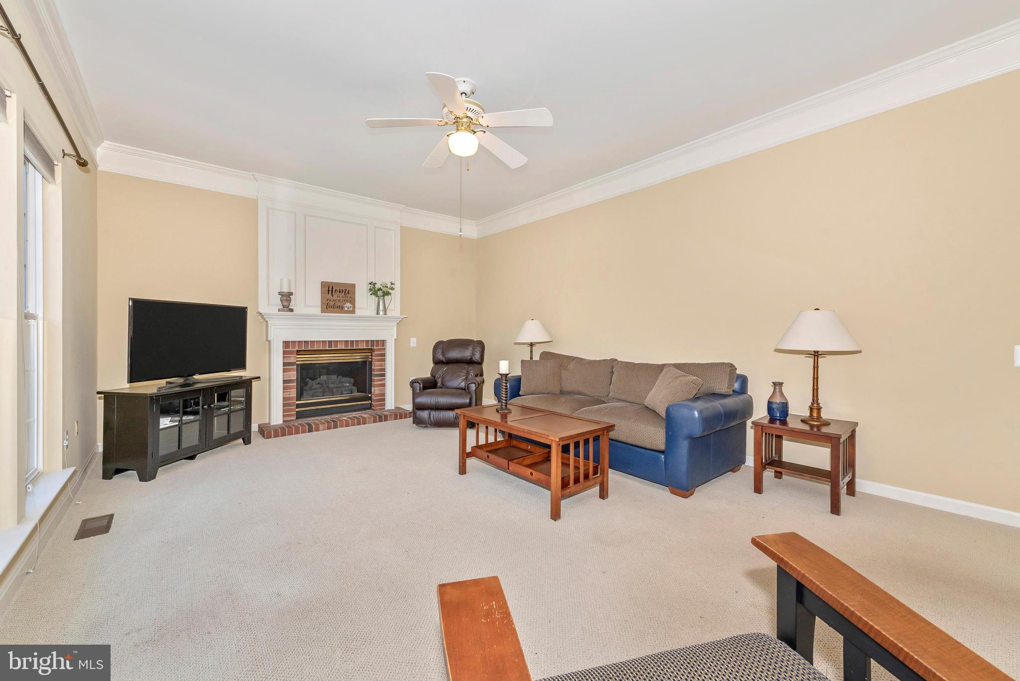 11237 Country Club Road New Market, MD 21774 - Photo 16 of 48 Gas Fireplace with Custom Wood-Work