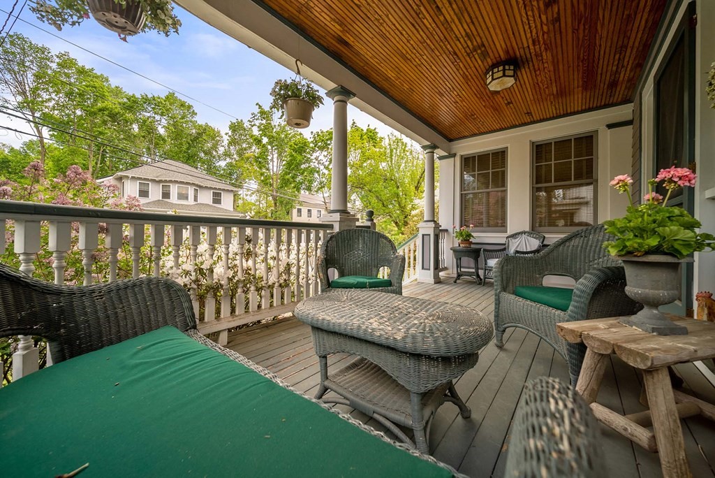 47 Stearns Street Newton, MA 02459 - Photo 3 of 32 a view of a house with backyard and sitting area
