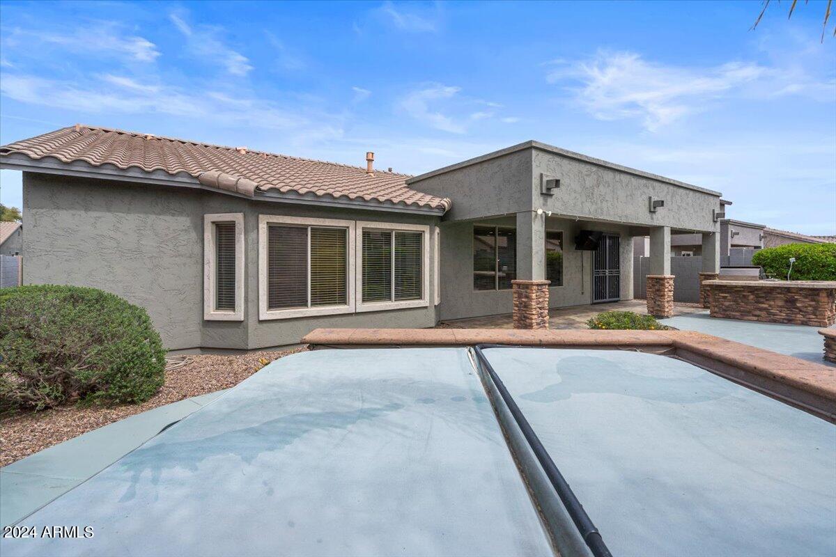 3269 East Hopkins Road Gilbert, AZ 85295 - Photo 44 of 51 52-Back of home & Hot Tub
